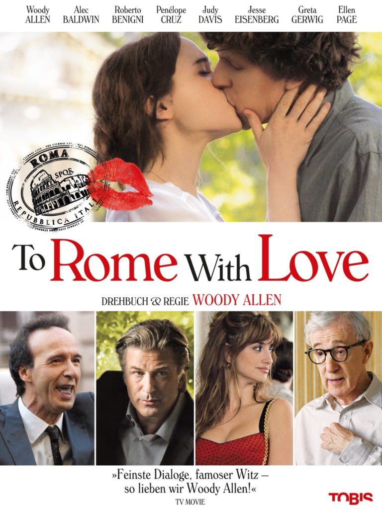 to Rome with Love the movie