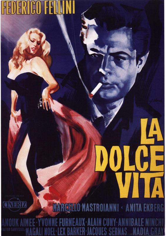 La Dolce Vita Federico Fellini the movie